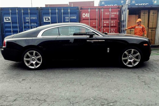 Rolls-Royce Wraith gia 35 ty dau tien ve Viet Nam nam 2017